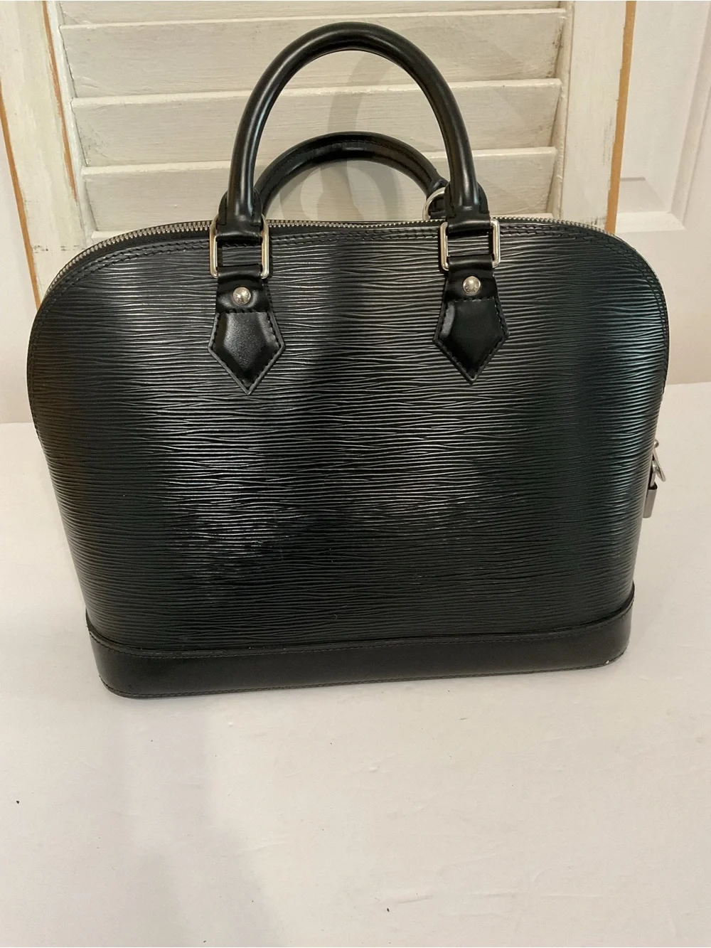 Louis Vuitton Alma PM Bag Epi Leather